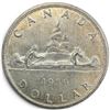 Image 1 : 1959 Canadian Silver Dollar - 80% Silver Voyageur Dollar - Circulated