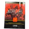 Image 2 : 1998 RCMP 125th Anniversary - Silver Dollar Gift Set in Original Box -(BU Dollar with Maple Stand)