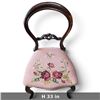 Image 2 : Victorian-Style Carved Wood Balloon-Back Side Chair with Floral Needlework Seat (33 in.)