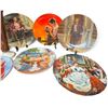 Image 3 : Nine-Piece Film, Royalty & Princess Diana Collector Plate Group with Decorative Vase