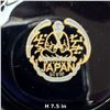 Image 2 : Six-Piece Black Glazed Ceramic Decor Group, Japan & California Marks (7.5 in.)