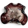 Image 3 : Northwood Butterfly Dish & Murano-Style Bullicante Art Glass Group, 4 Pcs. (6.25 in.)