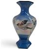 Image 6 : Mixed Blue Art Glass, Pressed Glass & Limoges Porcelain Decorative Group, 16+ Pieces