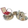 Image 1 : Mixed Birks, Viners & English Silverplate Tea Ware, Trays, Dishes, Sterling & Flatware Group