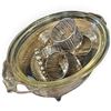 Image 3 : Mixed Birks, Viners & English Silverplate Tea Ware, Trays, Dishes, Sterling & Flatware Group