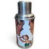 Image 2 : Four-Piece Paris & Travel-Themed Decorative Storage Boxes & Metal Thermos-Style Bottle