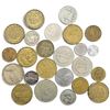 Image 1 : 24-Piece Mixed World Coin Group: Mexico, Germany, Cuba, Australia, Peru & More