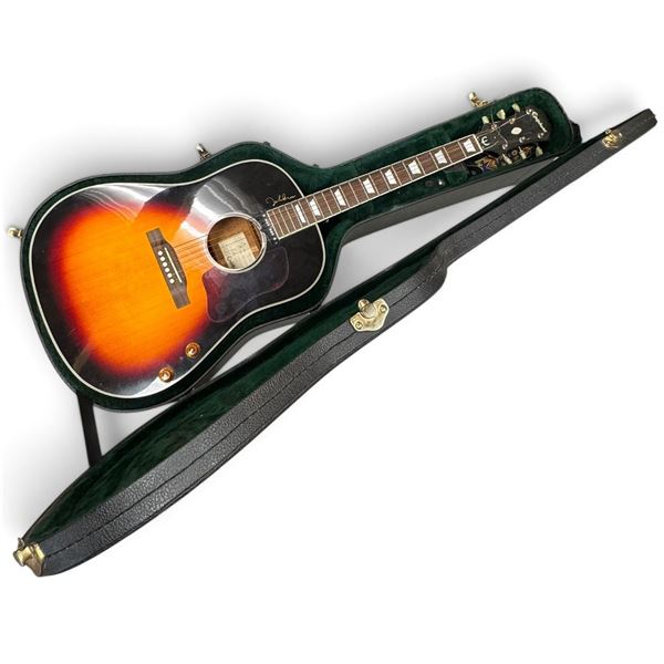 Epiphone John Lennon EJ-160E VC Limited Edition Sunburst Acoustic-Electric Guitar & Case