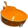 Image 9 : Galveston Orange Hollowbody Electric Guitar with Tremolo, Dual Humbuckers & F-Holes