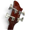 Image 12 : Galveston Violin-Shaped Sunburst Four-String Electric Bass Guitar with Dual Pickups