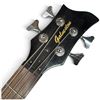 Image 5 : Galveston Violin-Shaped Sunburst Four-String Electric Bass Guitar with Dual Pickups