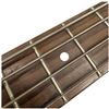 Image 6 : Galveston Violin-Shaped Sunburst Four-String Electric Bass Guitar with Dual Pickups
