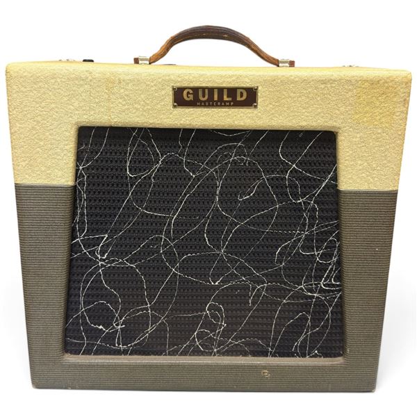 Late 1950s Guild Masteramp Model 66-J 20W Tube Guitar Amplifier with Jensen 12-In. Speaker