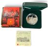 Image 1 : 1998 Royal Canadian Mint RCMP 125th Anniversary Sterling Silver Proof Dollar in Case