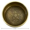 Image 3 : Asian Decorative Group: Brass Singing Bowl, Painted Glass Snuff Bottle & Ceramic Bowls