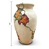 Image 2 : Assorted Turned Wood Bowls, Vessels, Fruit & Resin Leaf Vase Group (Tallest 9 in.)