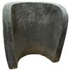 Image 3 : Cast Stylized Smiling Face Garden Sculpture or Pedestal (10 x 10 in.)