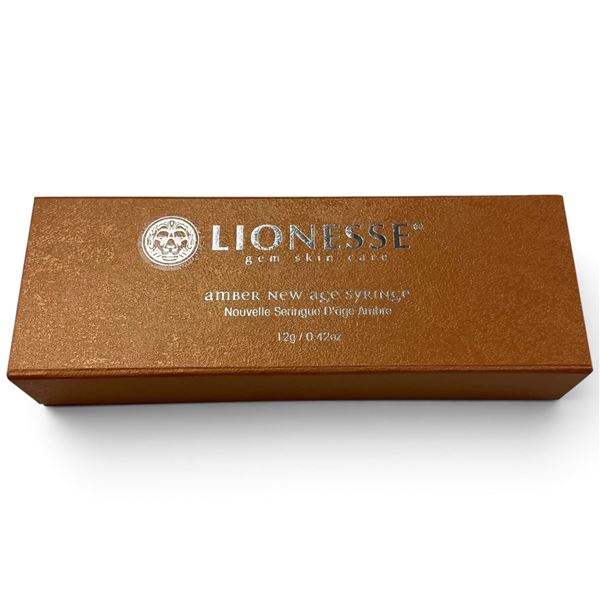 Lionesse Gem Skin Care Amber New Age Syringe 12g/0.42 oz Wrinkle Treatment in Box