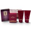 Image 1 : Miss Boucheron & YSL Elle Fragrance Miniatures, Bath Set & Floral Presentation Box