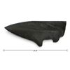 Image 2 : Northern Northwest Coast Ground Stone Splitting Adze Head, Grooved Hafting, Approx. 6.5 in.