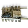 Image 5 : Artist-Signed Inuit-Design Antler Sled with Soapstone Seal & Gear (4 in.)