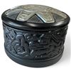 Image 2 : Boma Set of 3 Canadian West Coast First Nations-Style Lidded Boxes (3.5 x 3.5 in.)