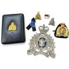 Image 1 : Royal Canadian Mounted Police Badges, Pins, Ribbon & Presentation Case, 7-Piece Group
