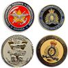 Image 1 : Four Canadian RCMP & Commissionaires Challenge Coins, Burnaby, Nunavut & Fort Macleod