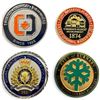 Image 2 : Four Canadian RCMP & Commissionaires Challenge Coins, Burnaby, Nunavut & Fort Macleod