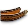 Image 6 : Custom R.C.M.P. Constable Engraved Western Buckle & Tooled Leather Belt (Size 36)