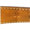 Image 7 : Custom R.C.M.P. Constable Engraved Western Buckle & Tooled Leather Belt (Size 36)