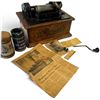 Image 2 : Edison Standard Model B Cylinder Phonograph with Horn, Records & Accessories, c. 1905
