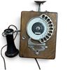 Image 2 : Automatic Electric Co. Chicago Long Distance Dial Wooden Telephone & Receiver