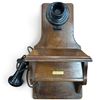 Image 1 : Western Electric Wood Wall-Mount Intercommunicating Telephone with Howler, Early 20th Century