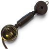 Image 9 : Circa 1920 Grammont Eurieult French Bougie Candlestick Telephone with Dual Receivers (13.5 in.)