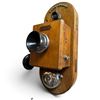 Image 3 : Sterling Primax No. 410 10-Line Wooden Wall Interphone Telephone with Bell, c. 1920s