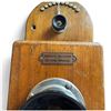 Image 4 : Sterling Primax No. 410 10-Line Wooden Wall Interphone Telephone with Bell, c. 1920s
