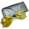 Image 1 : Ray-Ban RB8307 002/N5 Aviator Carbon Fibre Polarized P3 Plus Sunglasses & Case - Preowned