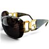 Image 2 : Dolce & Gabbana DG4005 Oversized Tortoise & Gold-Tone Logo Sunglasses w/Case - Gently used