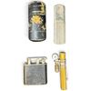 Image 1 : Vintage Sarome Swallow, Negbaur & German Lift-Arm Lighters with Pocket Hand Warmer