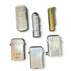 Image 1 : Six Vintage Petrol Pocket Lighters: Thorens, IMCO 2200 & Canadian Kaschie Bullet