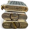Image 4 : Six Vintage Petrol Pocket Lighters: Thorens, IMCO 2200 & Canadian Kaschie Bullet