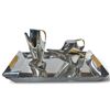 Image 1 : Lino Sabattini for Christofle Gallia 'Como' 5-Piece Silver-Plate Tea & Coffee Service