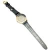 Image 3 : Patek Phillippe Replica Watch with Brown Leather "Playboy" Strap (17 Jewels, 37mm face) Appears to b
