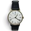 Image 1 : Patek Phillippe Replica Watch with Black Leather "Borel" Strap (35mm face) Appears to be keeping tim