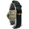 Image 4 : Patek Phillippe Replica Watch with Black Leather "Borel" Strap (35mm face) Appears to be keeping tim