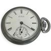 Image 1 : 1889-1890 Pocket Watch by American Waltham Watch Co. (53mm base metal case with movement Serial #416