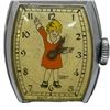 Image 2 : 1930s "Little Orphan Annie" Character Wrist Watch by New Haven Clock Company - Design by Harold Gray