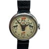 Image 2 : Rare Vintage "Pop Eye" Wrist Watch with Leather Strap - 25.5mm face