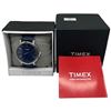 Image 3 : New Timex T2P171AW Wrist Watch in Box - Blue 38mm dial and blue strap